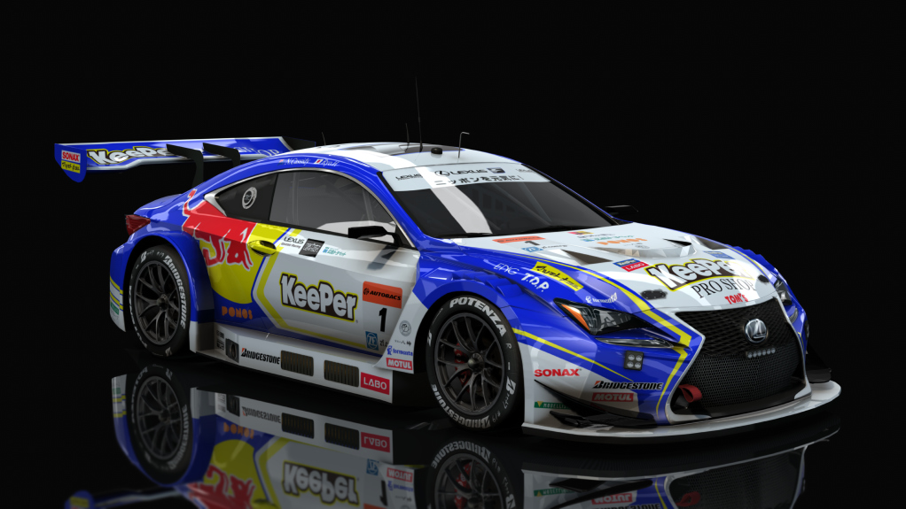 SRV Lexus RC F GT500, skin 2018 Keeper 1