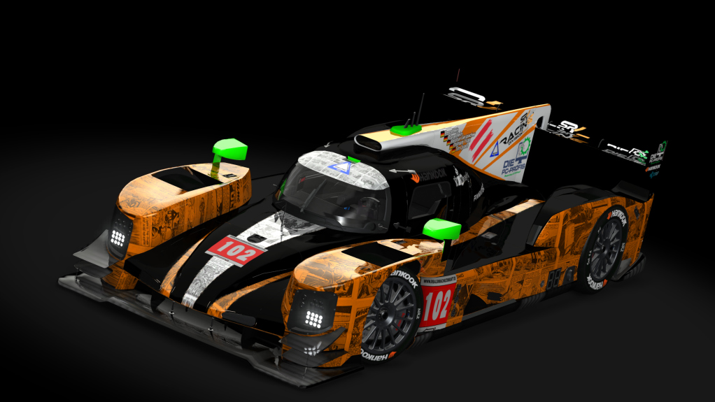 SRV LMDh Dallara, skin 2021_WEM_102_LEMANS