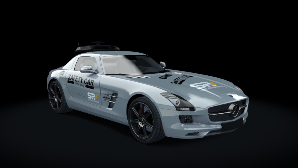 SRV Mercedes SLS Safety Car, skin srv_sc_dtm