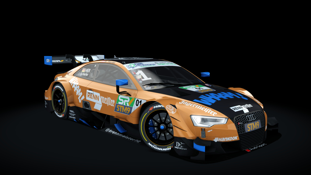 STM Audi RS5 Saison 9, skin STM_01_2024