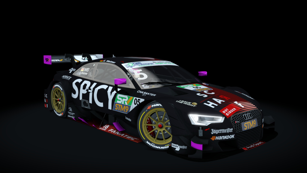 STM Audi RS5 Saison 9, skin STM_05_2024