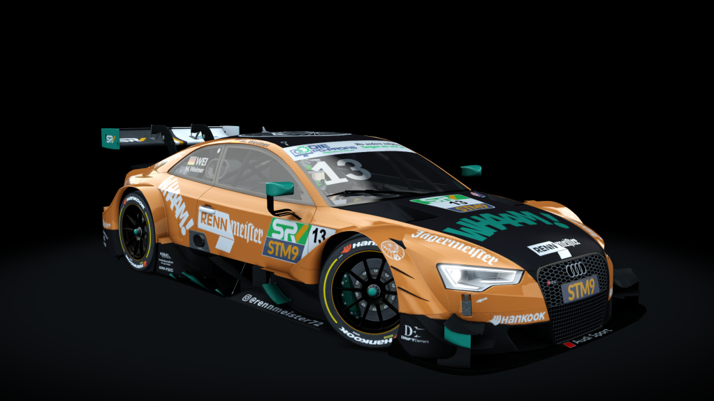 STM Audi RS5 Saison 9, skin STM_13_2024