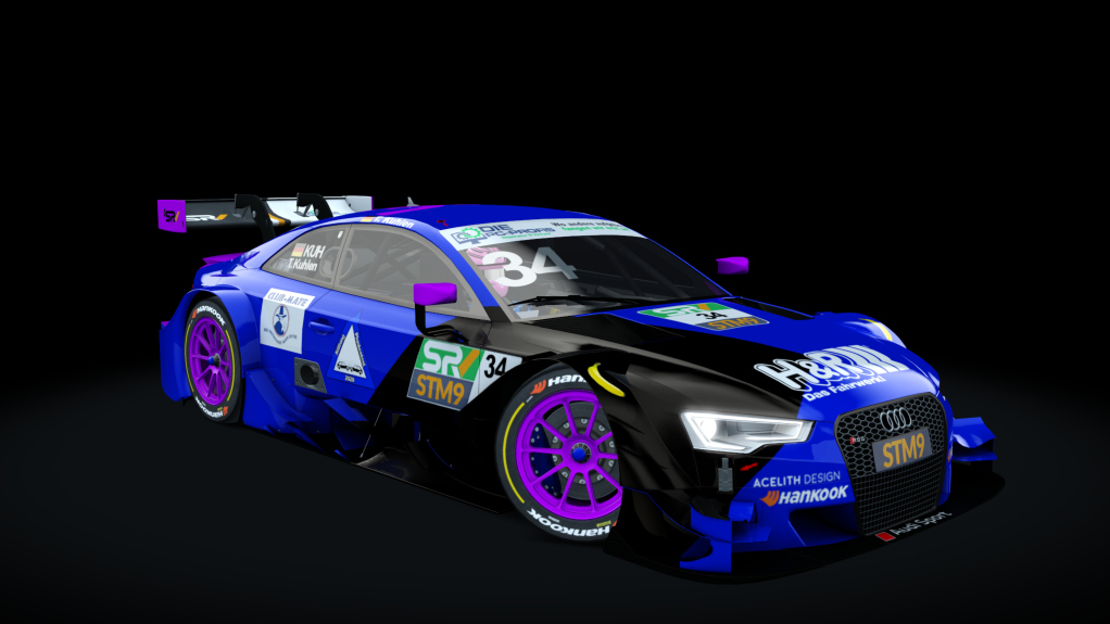 STM Audi RS5 Saison 9, skin STM_34_2024