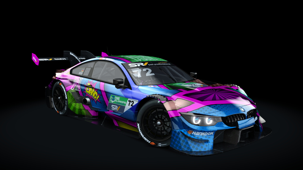 STM BMW M4 2022, skin STM_72_2022