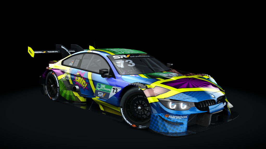 STM BMW M4 2022, skin STM_73_2022