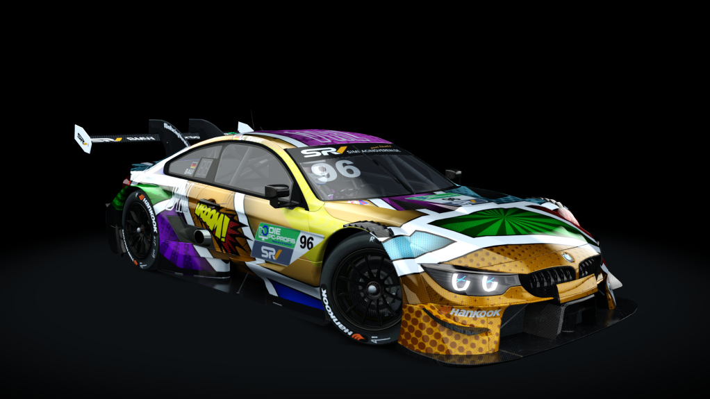 STM BMW M4 2022, skin STM_96_2022