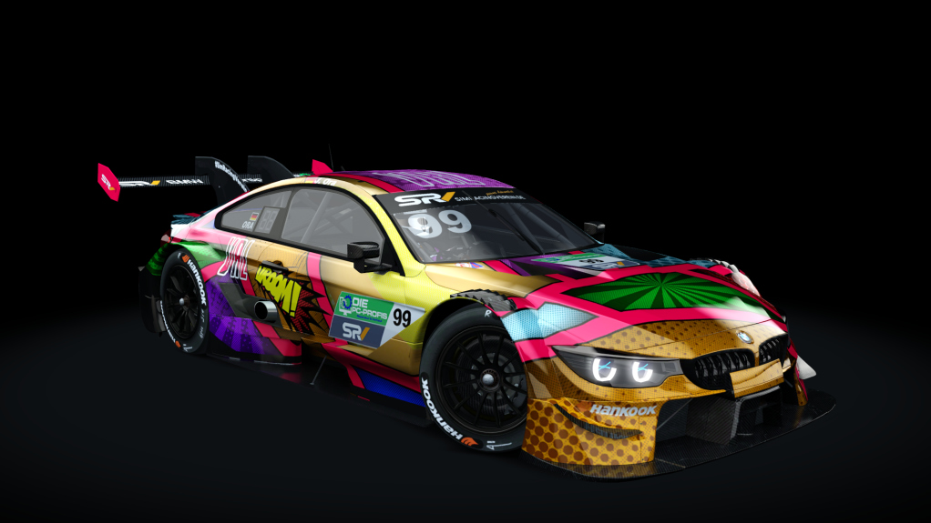 STM BMW M4 2022, skin STM_99_2022