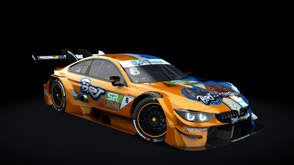 STM BMW M4 Saison 8, skin STM_08_2024