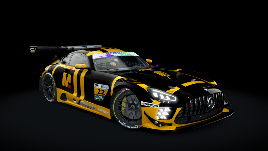 STR AMG GT3 Evo, skin STR_22_2023