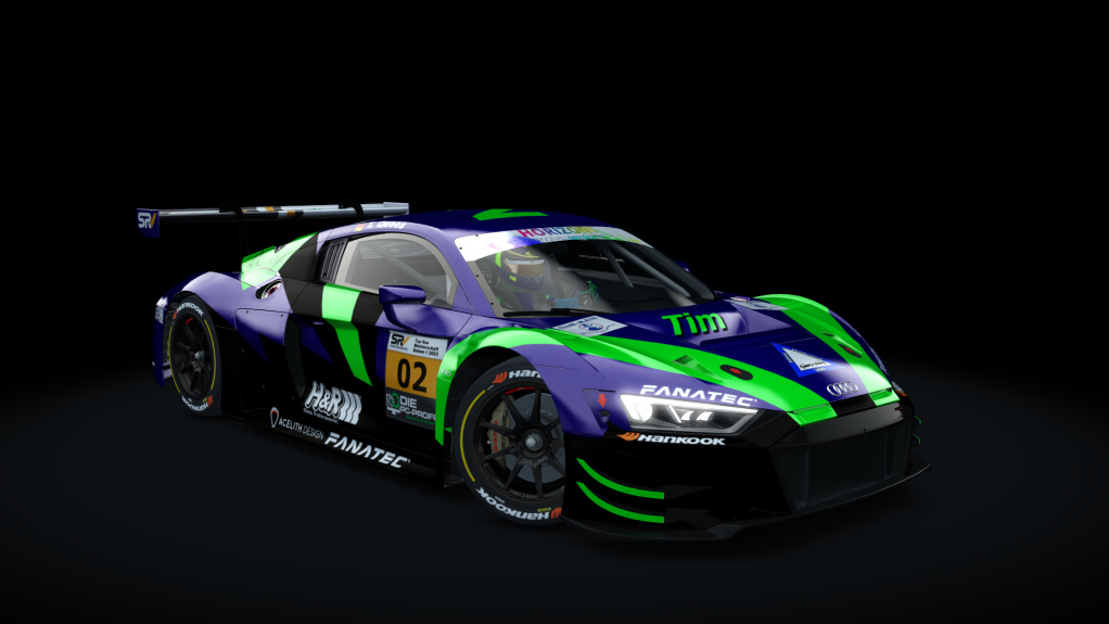 STR Audi R8 LMS GT3 EVO, skin STR_02_2023