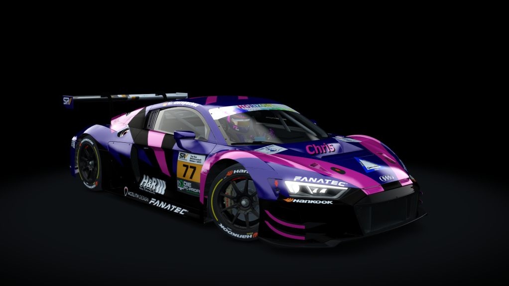 STR Audi R8 LMS GT3 EVO, skin STR_77_2023