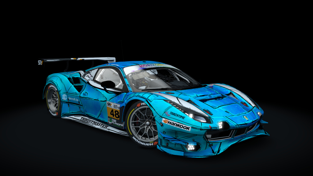 STR Ferrari 488 GT3 EVO, skin STR_48_2023