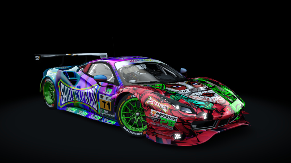 STR Ferrari 488 GT3 EVO, skin STR_71_2023