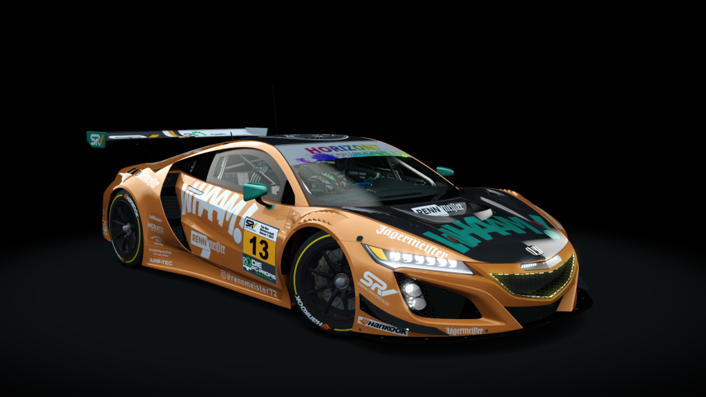 STR Honda NSX GT3 EVO, skin STR_13_2023