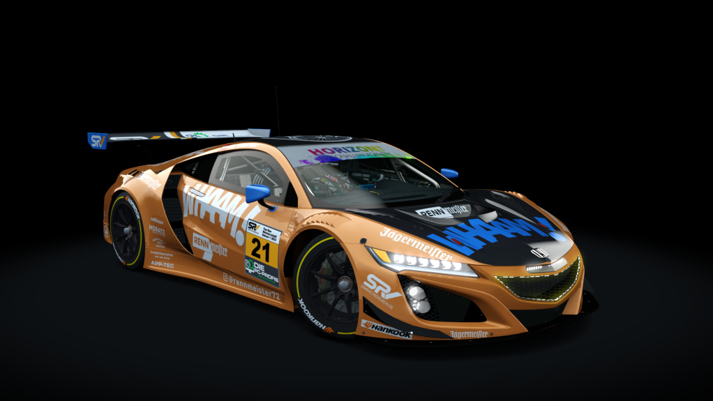 STR Honda NSX GT3 EVO, skin STR_21_2023