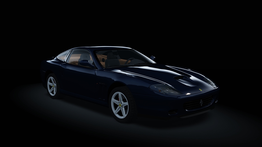 Ferrari 575M Maranello, skin Blu_Pozzi