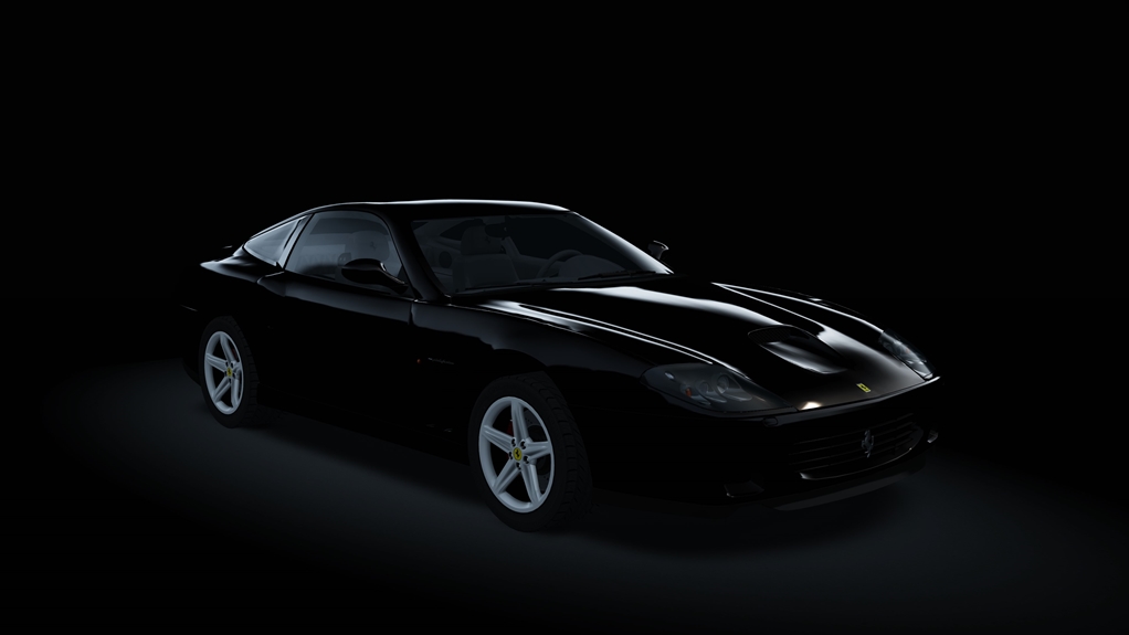 Ferrari 575M Maranello, skin Nero