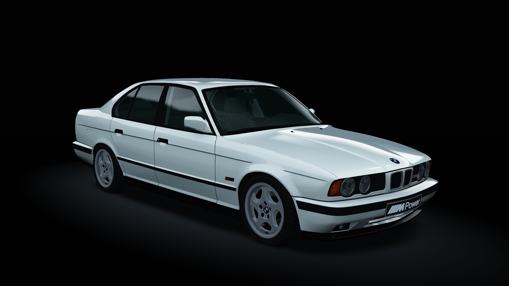 BMW M5 (E34), skin Alpine_White_b