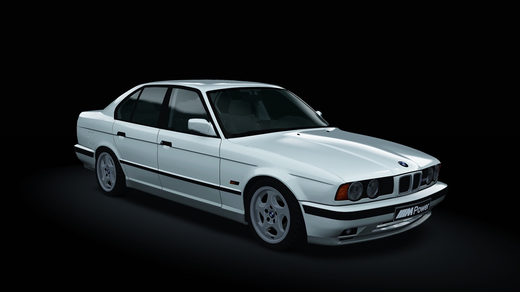 BMW M5 (E34), skin Alpine_White_c