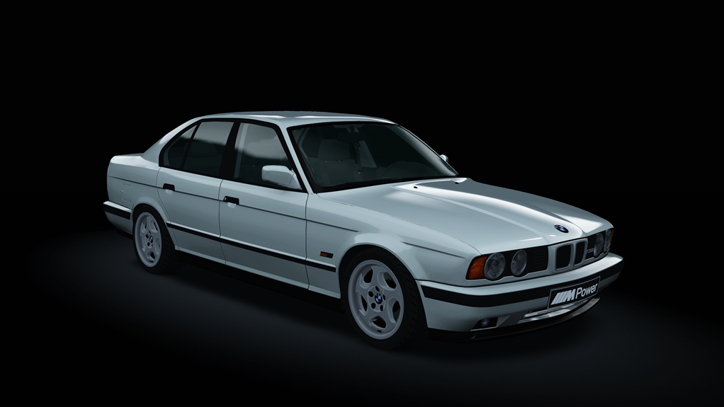 BMW M5 (E34), skin Aspen_Silver_b