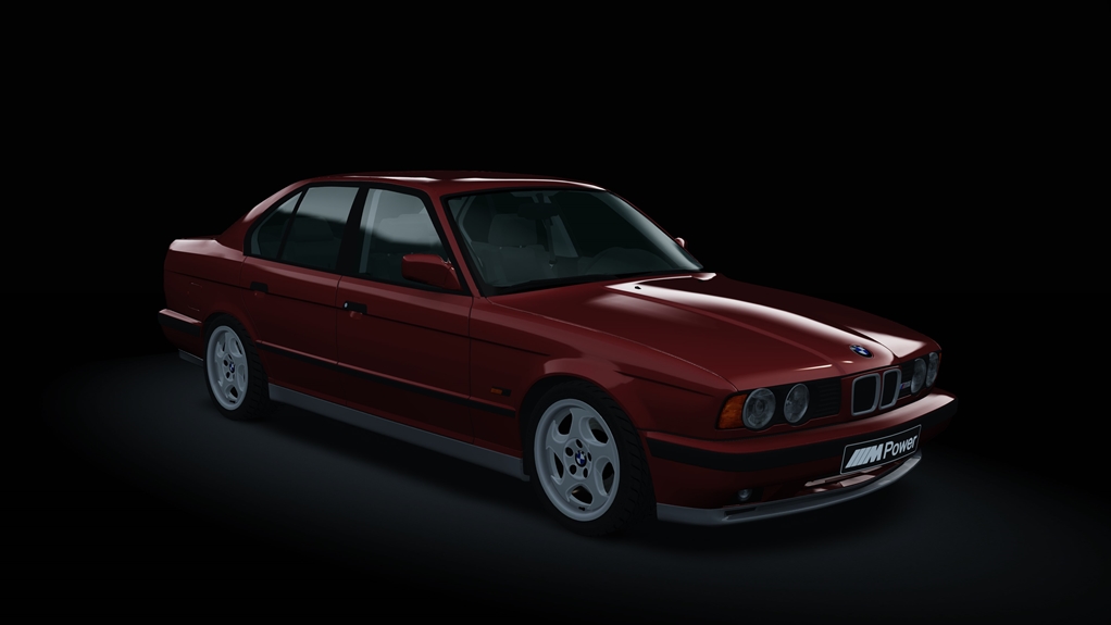 BMW M5 (E34), skin Calypso_Red