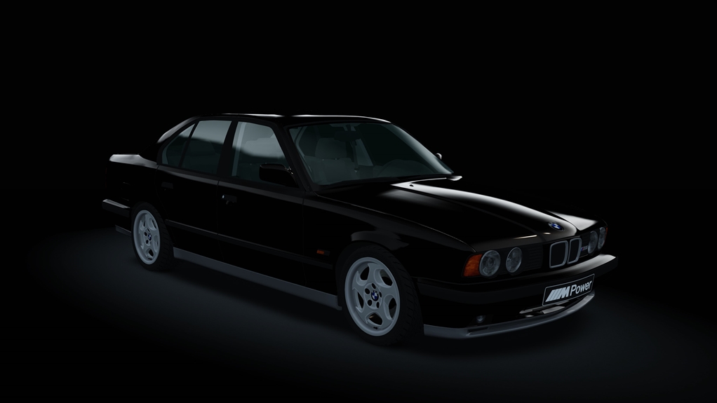 BMW M5 (E34), skin Cosmos_Black