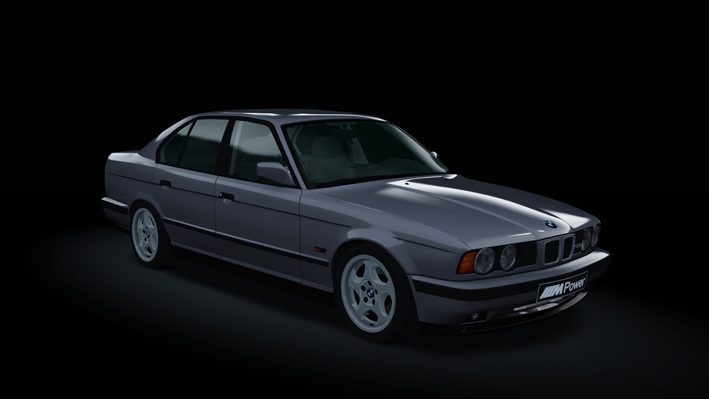 BMW M5 (E34), skin Dark_Grey_b