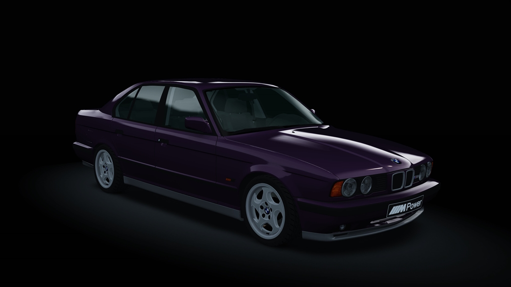 BMW M5 (E34), skin Daytona_Violet