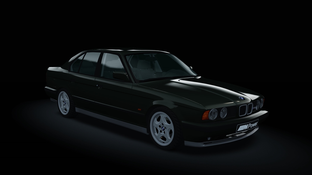 BMW M5 (E34), skin Diamond_Black