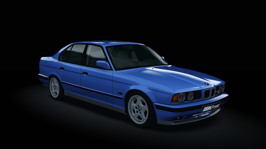 BMW M5 (E34), skin Estorial_Blau