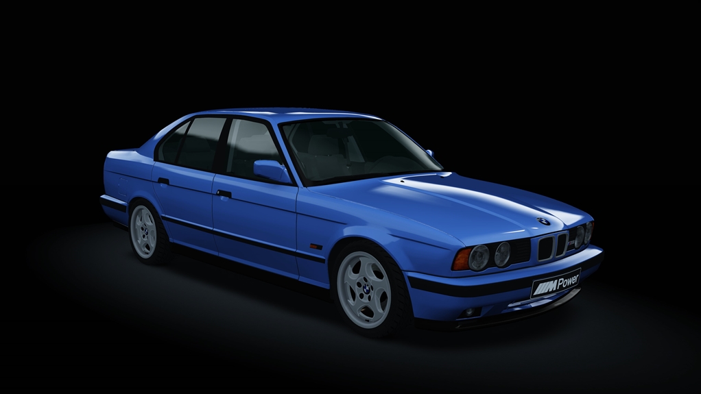 BMW M5 (E34), skin Estorial_Blau_b