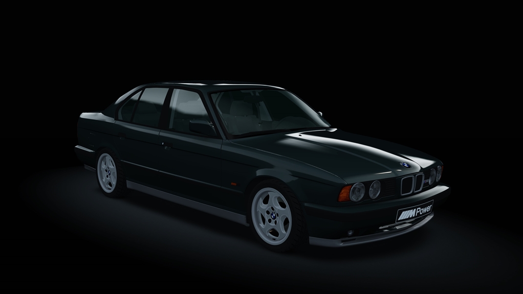 BMW M5 (E34), skin Oxford_Green