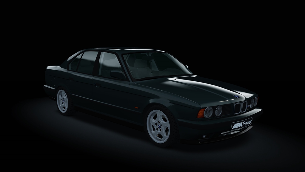 BMW M5 (E34), skin Oxford_Green_b