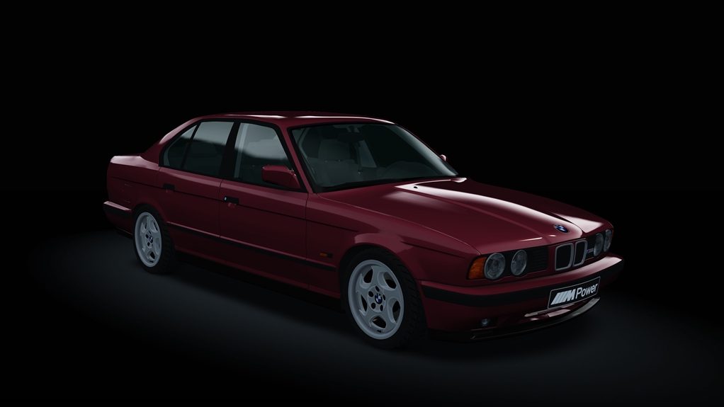 BMW M5 (E34), skin Sienna_Red_b