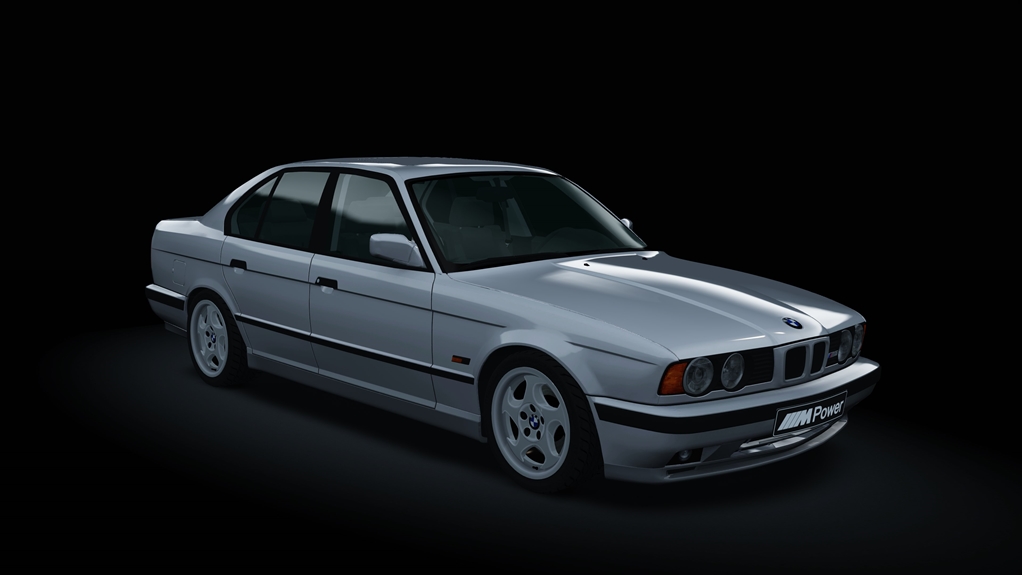 BMW M5 (E34), skin Silver