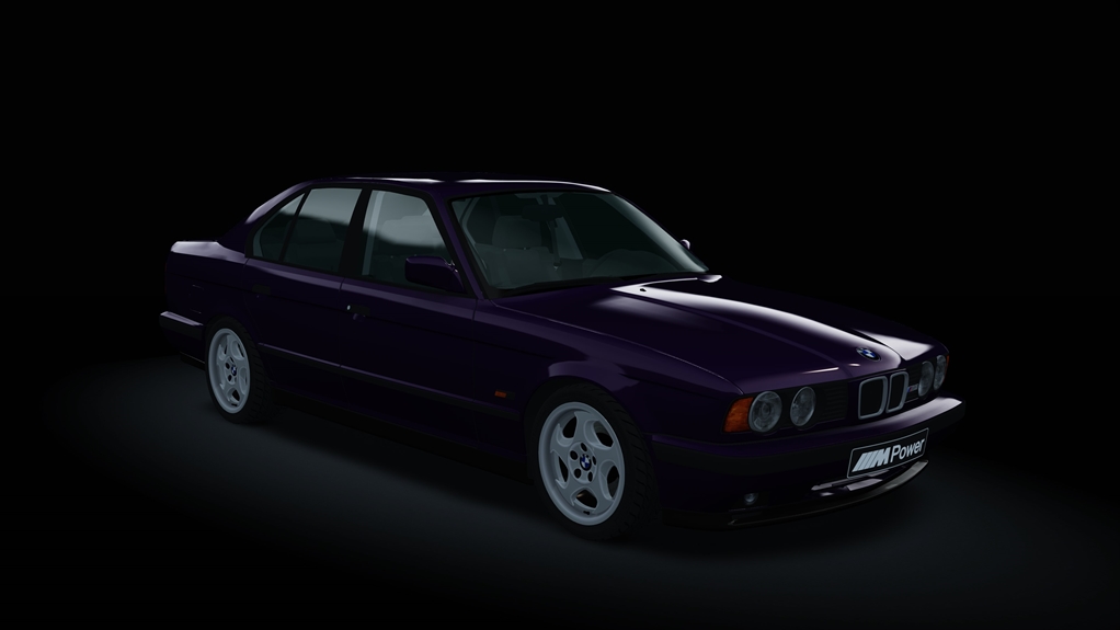 BMW M5 (E34), skin Techno_Violet_b