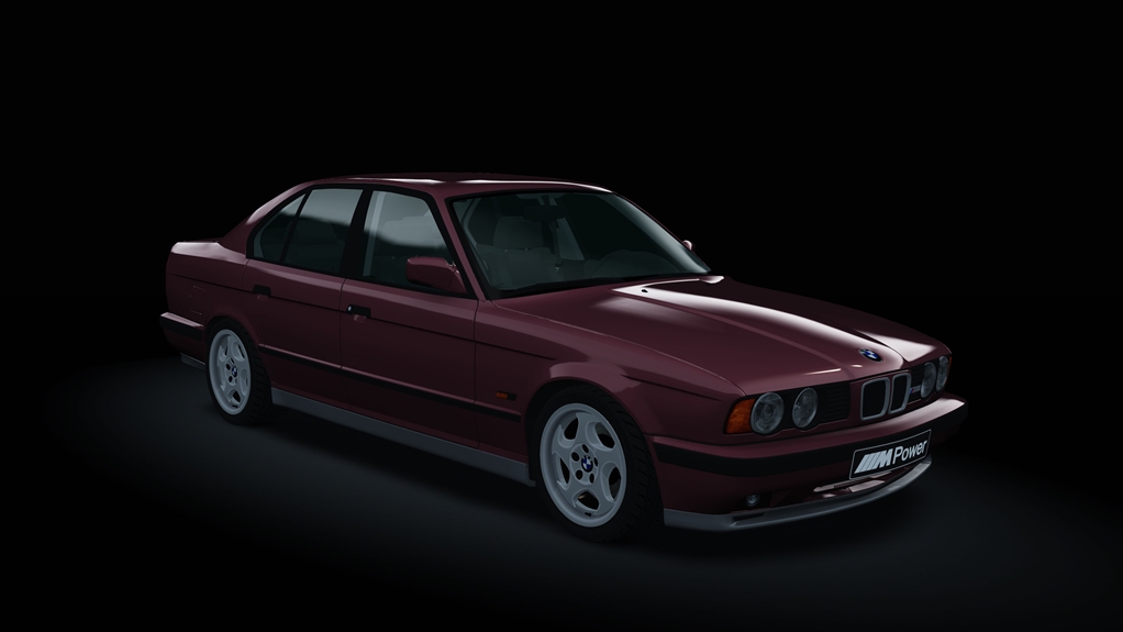 BMW M5 (E34), skin Titan_Red