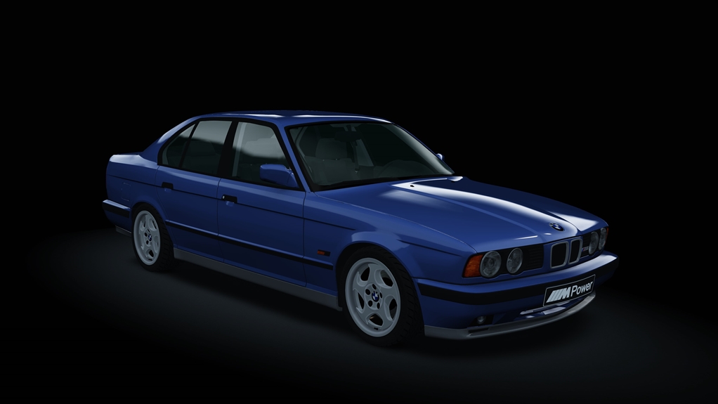 BMW M5 (E34), skin Tobaqo_Blau