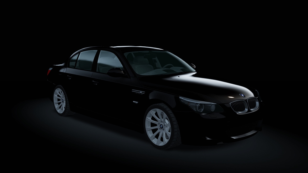 BMW M5 (E60 Manual), skin Azurite_Black_Metallic