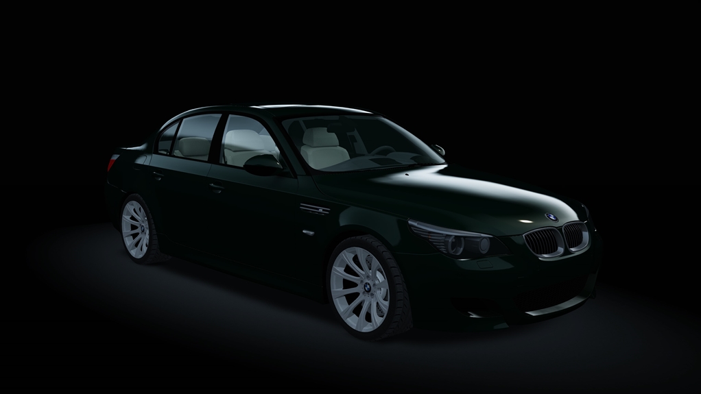 BMW M5 (E60 Manual), skin Dark_Malachite_Green_Metallic