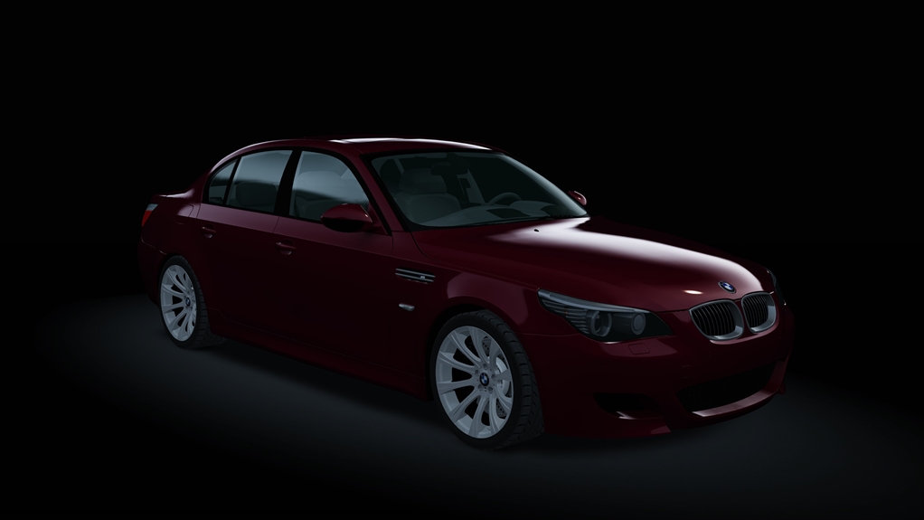 BMW M5 (E60 Manual), skin Indianapolis_Red_Metallic