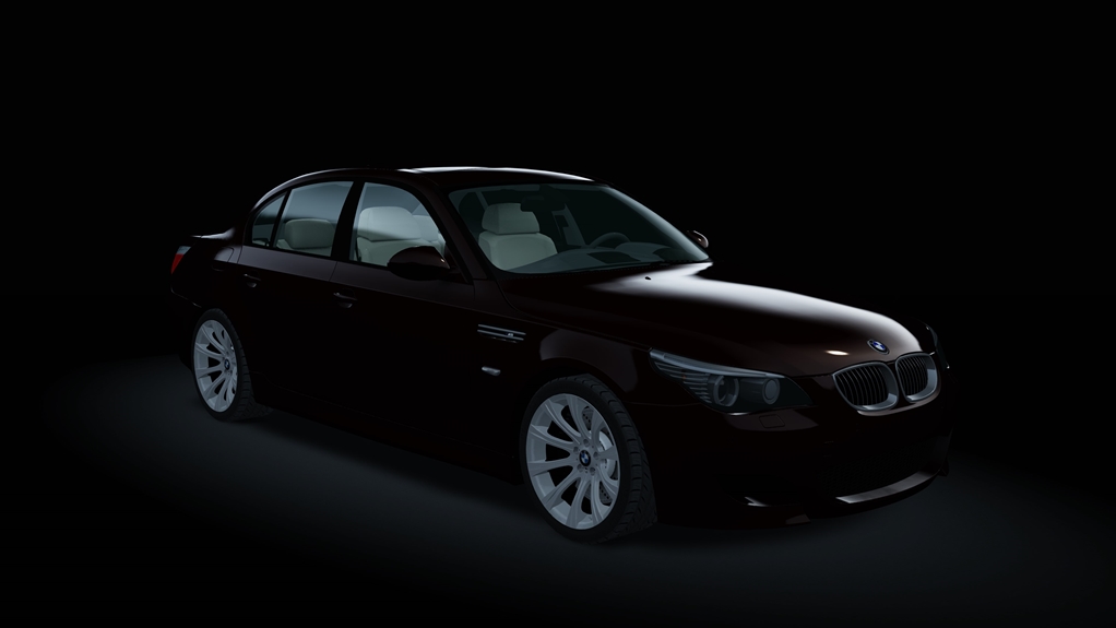 BMW M5 (E60 Manual), skin Ruby_Black_Metallic