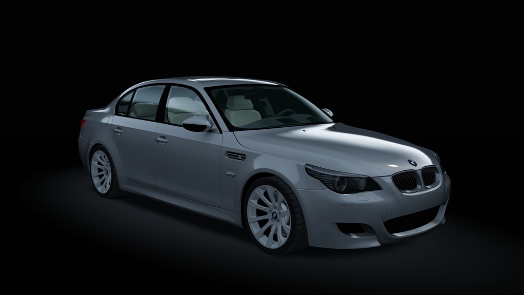 BMW M5 (E60 Manual), skin Space_Grey_Metallic