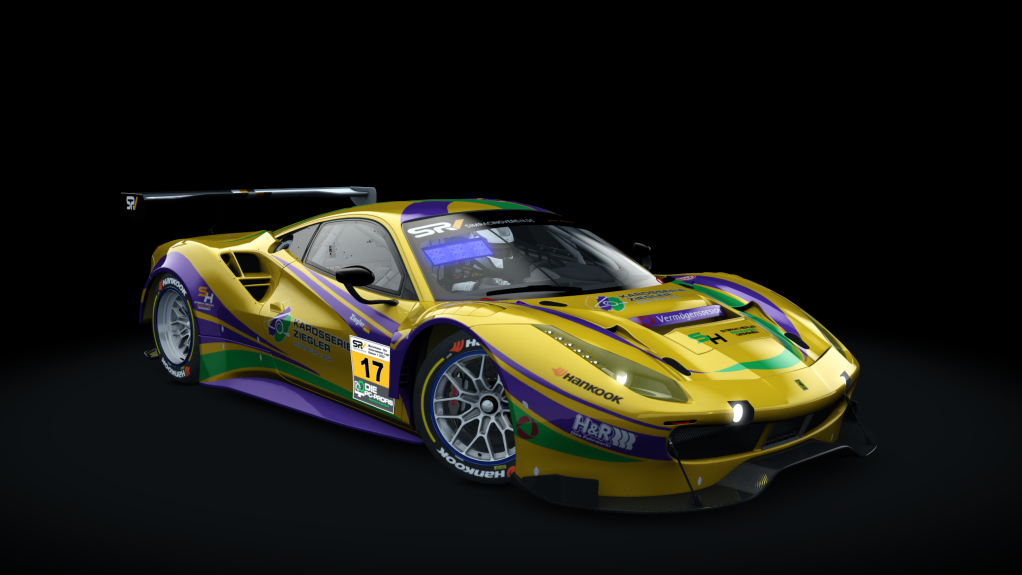 SUC Ferrari 488 GT3, skin SUC_17_2022