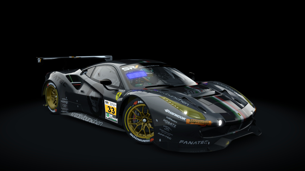 SUC Ferrari 488 GT3, skin SUC_33_2022