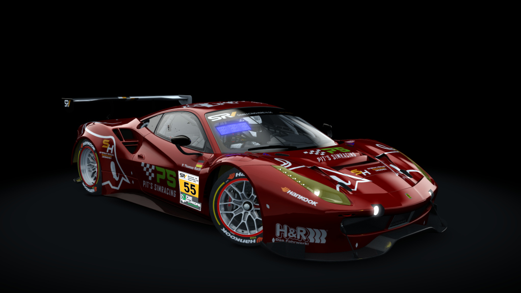 SUC Ferrari 488 GT3, skin SUC_55_2022