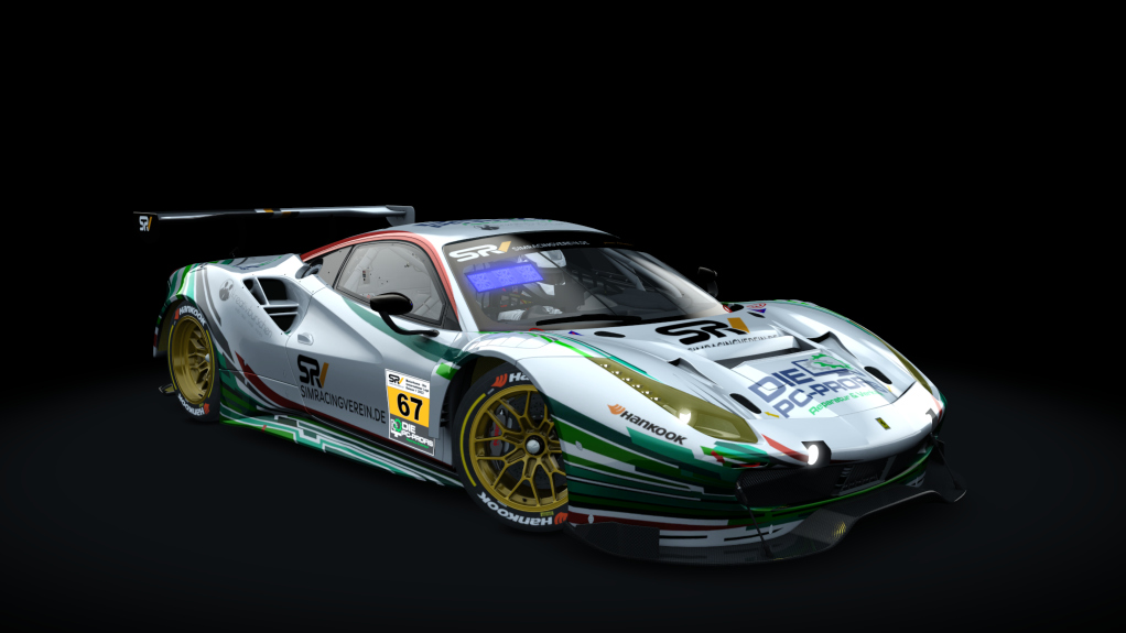 SUC Ferrari 488 GT3, skin SUC_67_2022