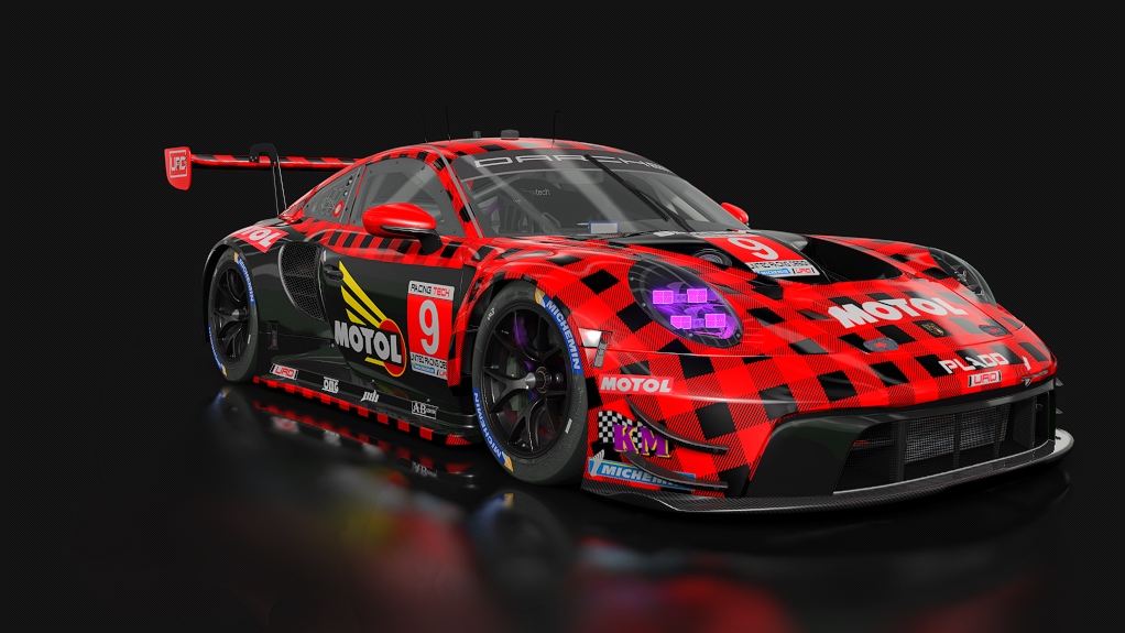 Darche 992 GT3-R 2023, skin #9_PLADD