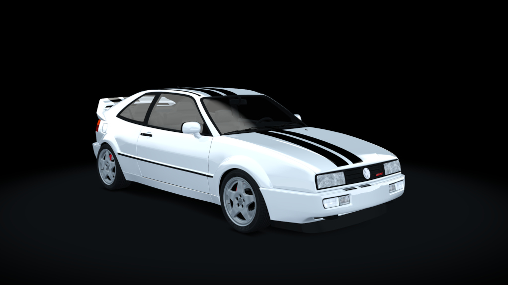 Volkswagen Corrado VR6, skin Blanche