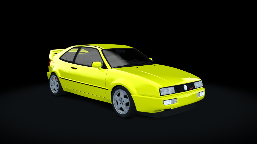 Volkswagen Corrado VR6, skin Jaune